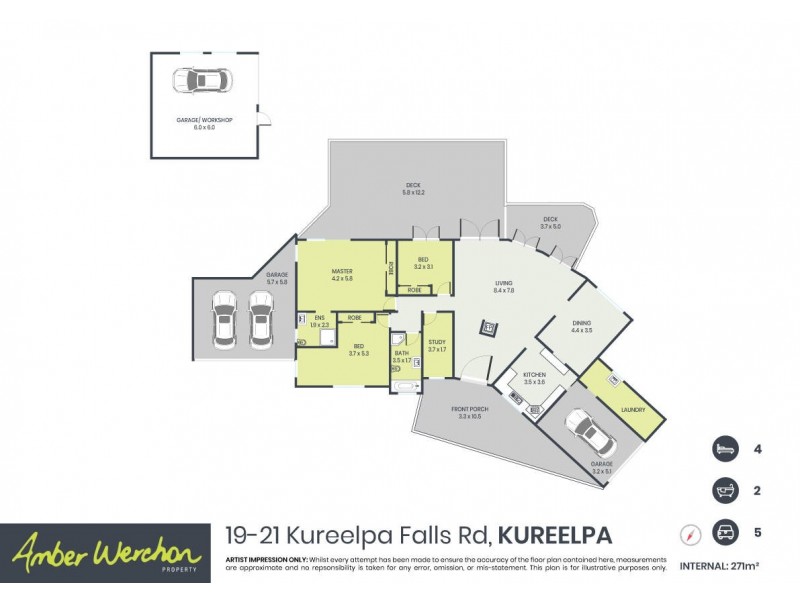 19 Kureelpa Falls Road, Kureelpa QLD 4560 Floorplan