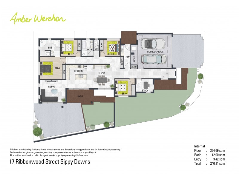 17 Ribbonwood Street, Sippy Downs QLD 4556 Floorplan