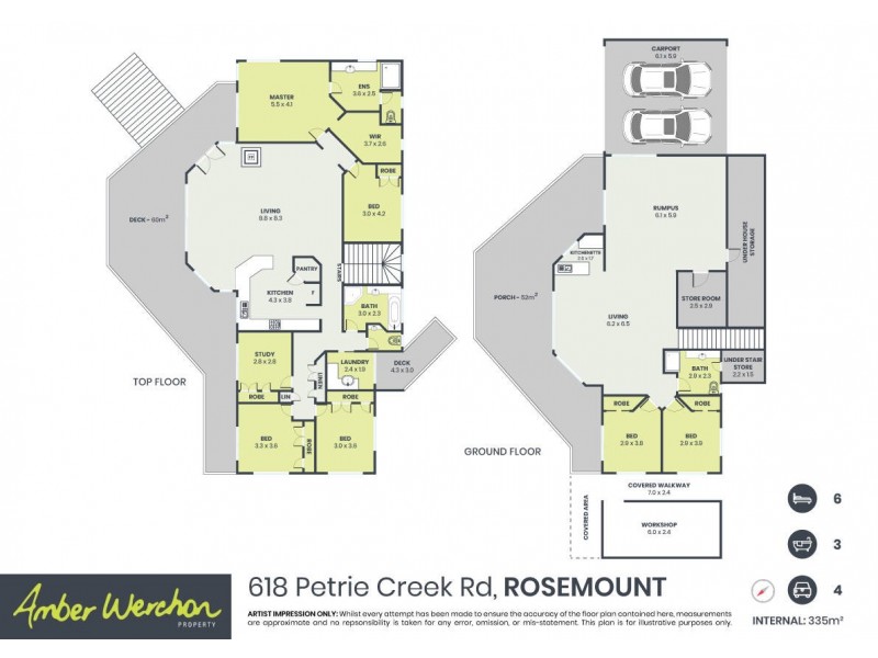 618 Petrie Creek Road, Rosemount QLD 4560 Floorplan
