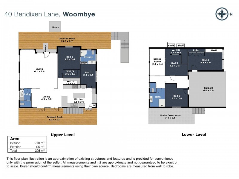 40 Bendixen Lane, Woombye QLD 4559 Floorplan