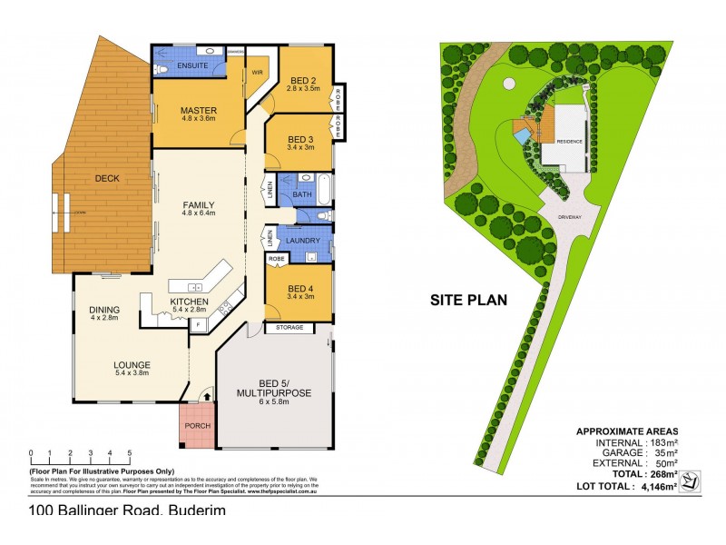 100 Ballinger Road, Buderim QLD 4556 Floorplan