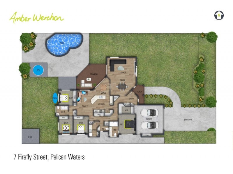 7 Firefly Street, Pelican Waters QLD 4551 Floorplan
