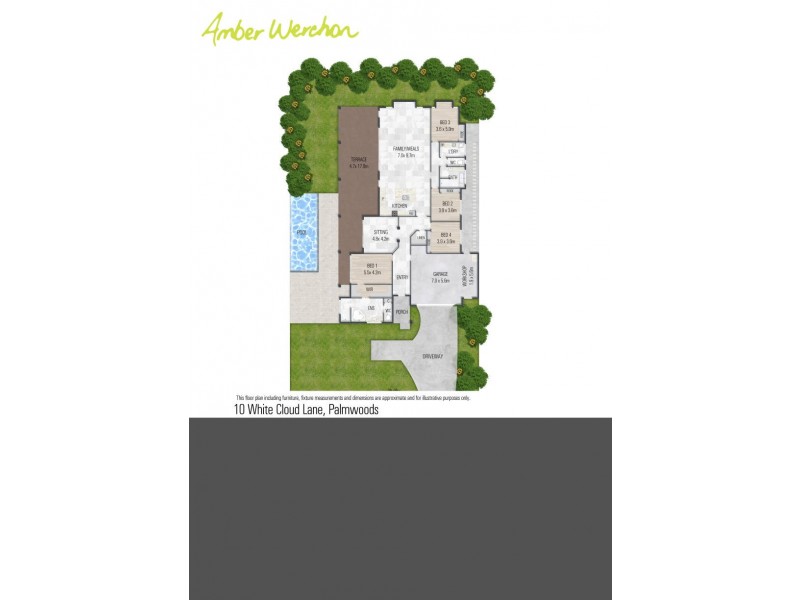 10 White Cloud Lane, Palmwoods QLD 4555 Floorplan