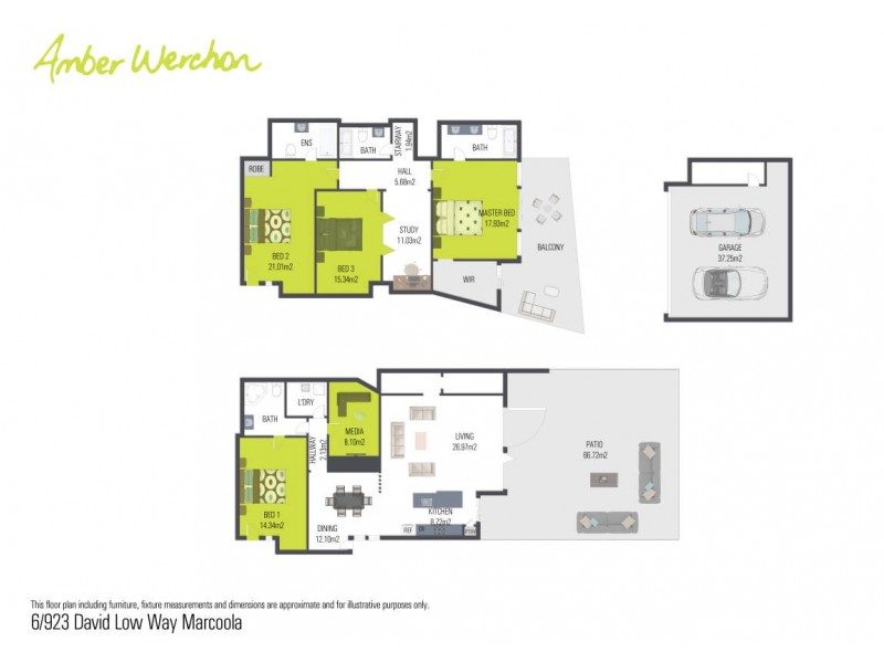 6/923 David Low Way, Marcoola QLD 4564 Floorplan