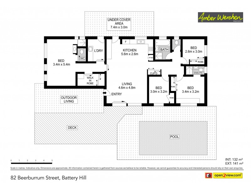 82 Beerburrum Street, Battery Hill QLD 4551 Floorplan