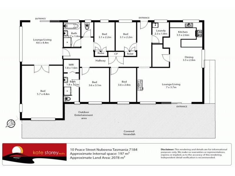 10 Peace Street, Nubeena TAS 7184 Floorplan