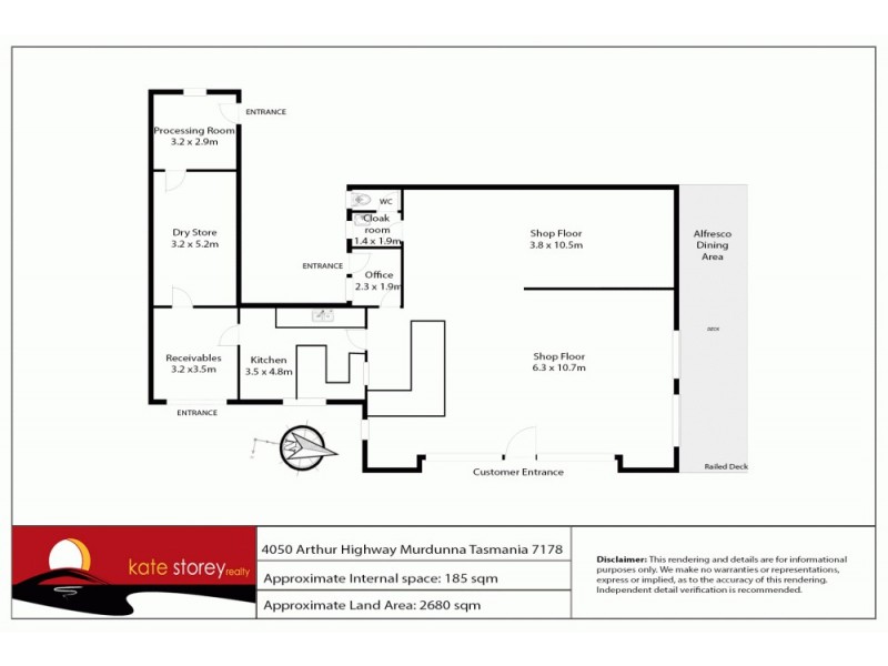 4050 Arthur Highway, Murdunna TAS 7178 Floorplan