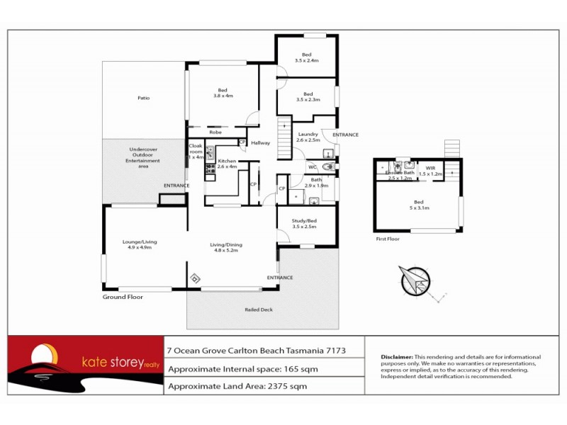 7 Ocean Grove, Carlton TAS 7173 Floorplan