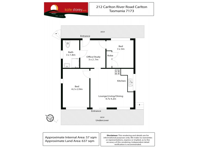 212 Carlton River Road, Carlton TAS 7173 Floorplan
