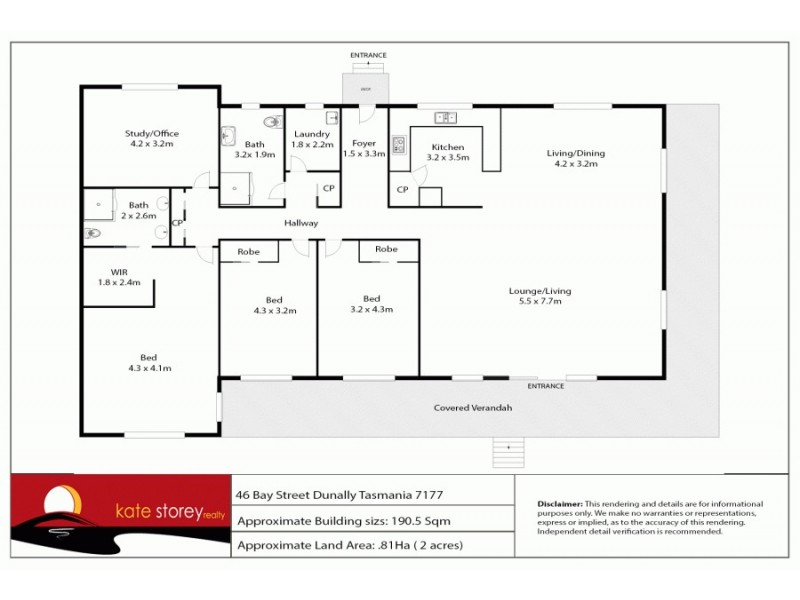 46 Bay Street, Dunalley TAS 7177 Floorplan
