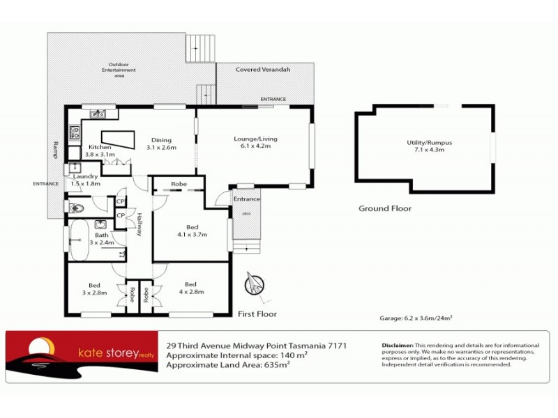 29 Third Avenue, Midway Point TAS 7171 Floorplan
