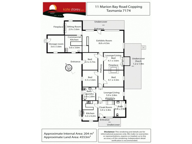 11 Marion Bay Road, Copping TAS 7174 Floorplan