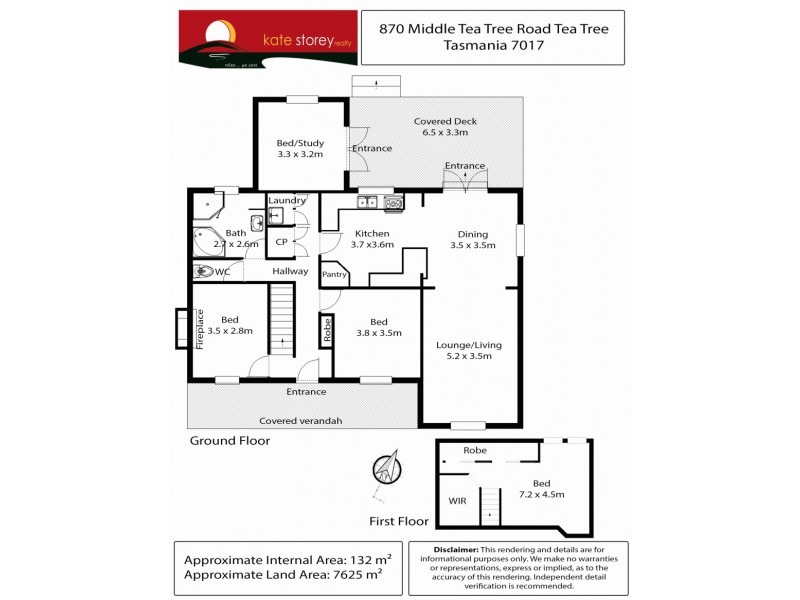 870 Middle Tea Tree Road, Tea Tree TAS 7017 Floorplan