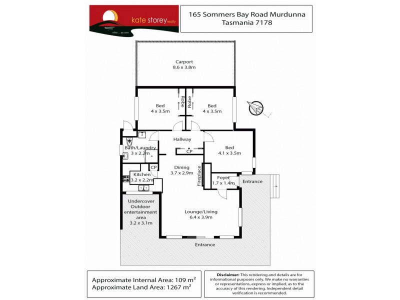 165 Sommers Bay Road, Murdunna TAS 7178 Floorplan
