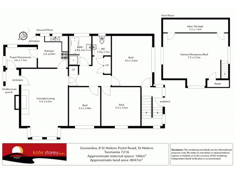 8 St Helens Point Road, St Helens TAS 7216 Floorplan