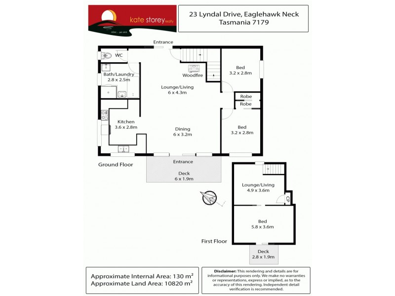 23 Lyndal Drive, Eaglehawk Neck TAS 7179 Floorplan