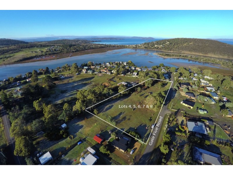 Lots 4, 5, 6, 7 and 8 Gate Five Road, Carlton River TAS 7173