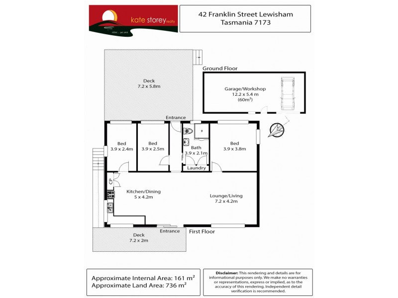 42 Franklin Street, Lewisham TAS 7173 Floorplan