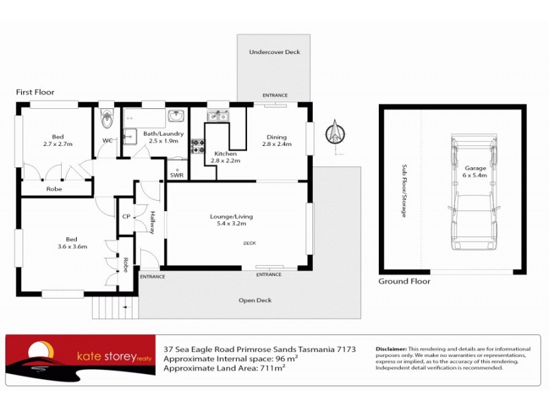 37 Sea Eagle Road, Primrose Sands TAS 7173 Floorplan