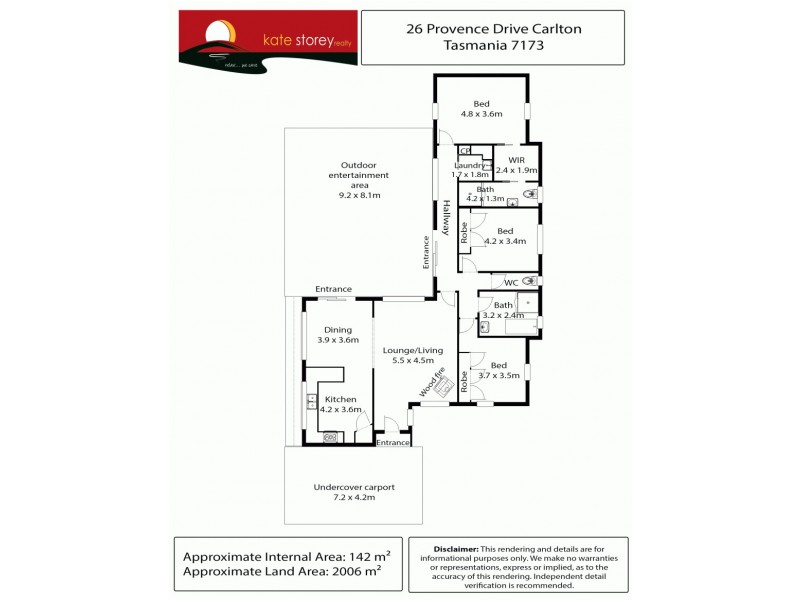 26 Provence Drive, Carlton TAS 7173 Floorplan