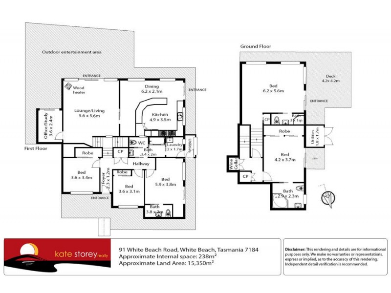 91 White Beach Road, White Beach TAS 7184 Floorplan