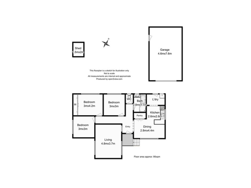 16 Calvert Street, Rokeby TAS 7019 Floorplan