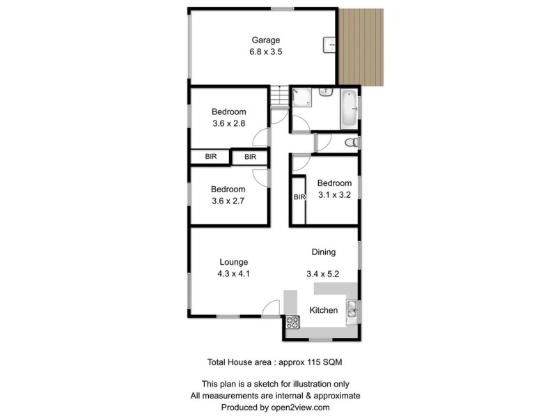 U1-3 Lipscombe Court, Sorell TAS 7172 Floorplan