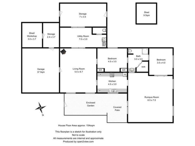 6429 Arthur Highway, Port Arthur TAS 7182 Floorplan