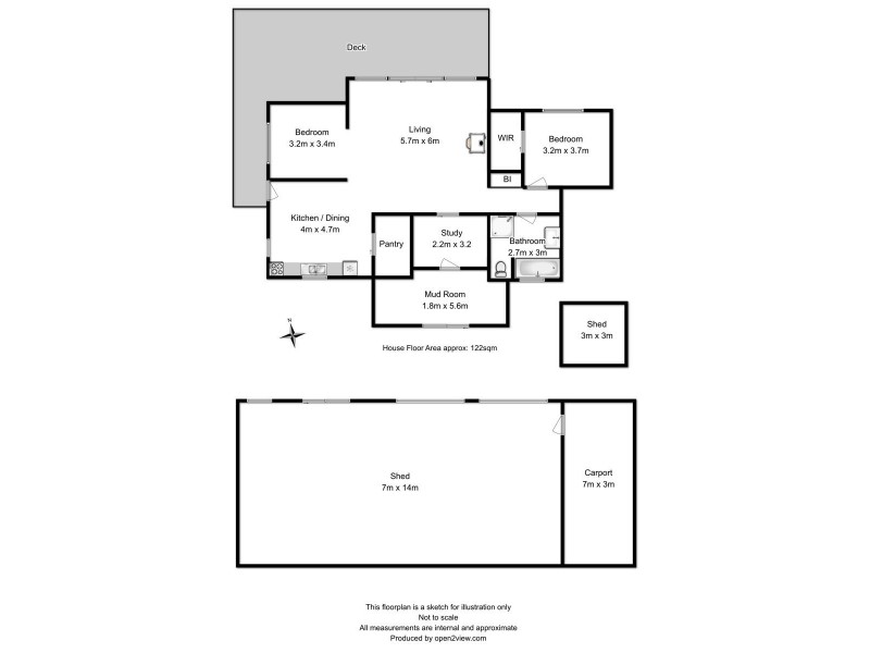 147 Marsh Road, Nubeena TAS 7184 Floorplan