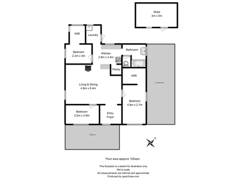 21 Tasman Highway, Orford TAS 7190 Floorplan