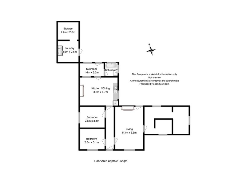 701 Arthur Highway, Forcett TAS 7173 Floorplan