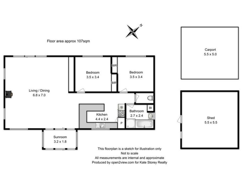 435 Pirates Bay Drive, Eaglehawk Neck TAS 7179 Floorplan