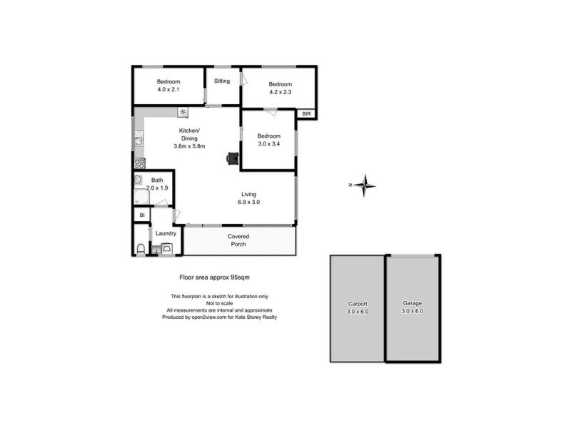 9 Harper Place, White Beach TAS 7184 Floorplan