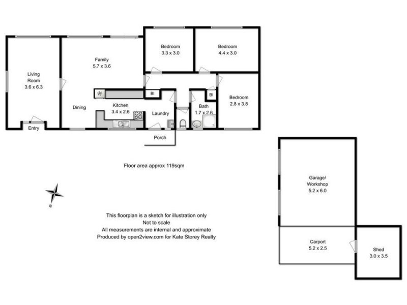 1574 Nubeena Road, Nubeena TAS 7184 Floorplan