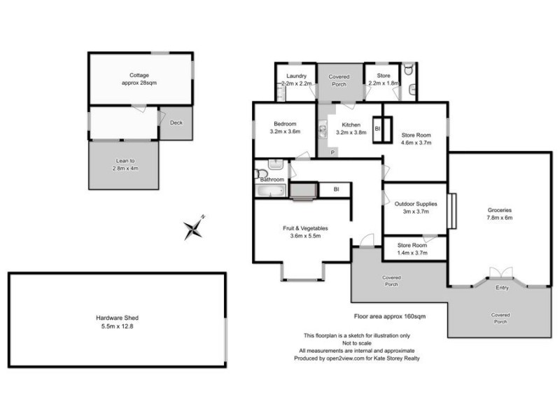 Old Trading Store, Saltwater River Rd, Premaydena TAS 7185 Floorplan