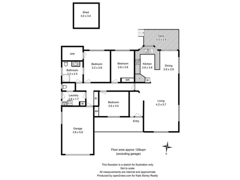9 Antonio Court, Kingston TAS 7050 Floorplan