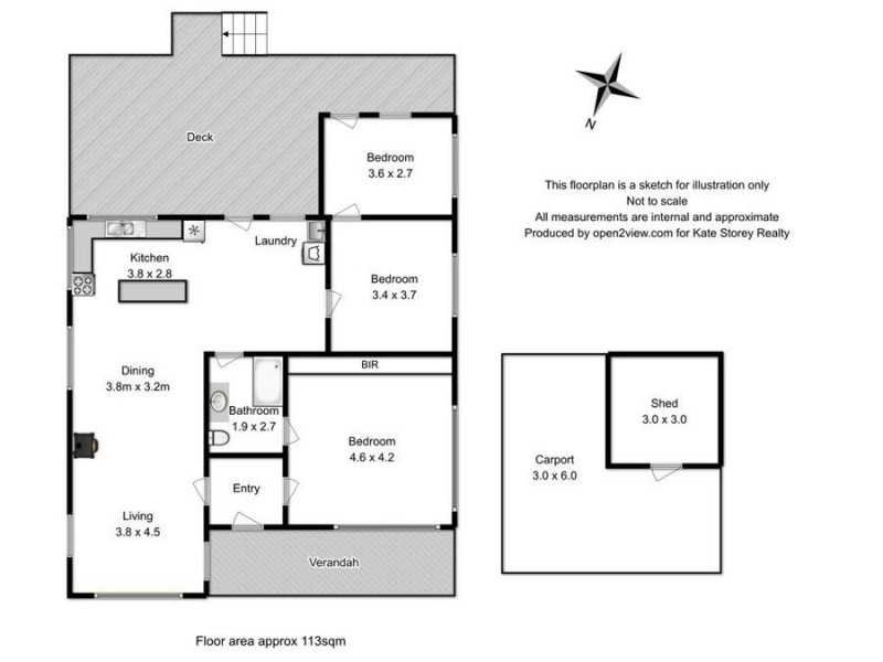 426 Carlton River Road, Carlton River TAS 7173 Floorplan