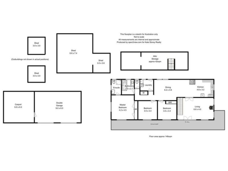 Dam Rd, Saltwater River TAS 7186 Floorplan