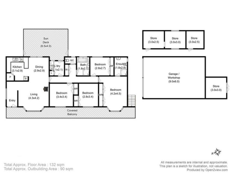 60 Old Coach Road, Forcett TAS 7173 Floorplan