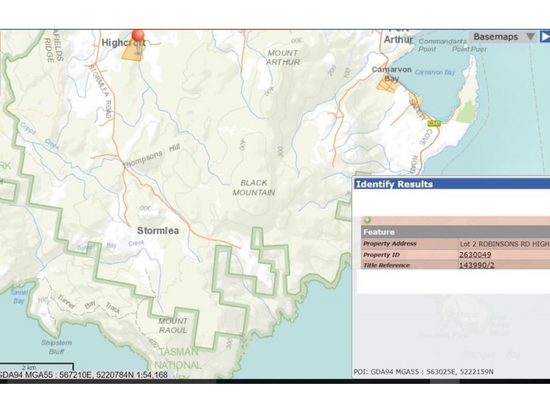 Lot 2 Robinson’s Road, Highcroft TAS 7183
