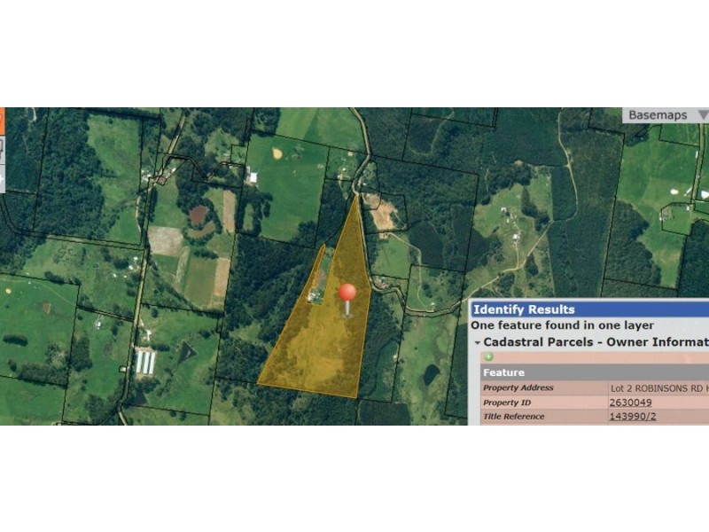 Lot 2 Robinson’s Road, Highcroft TAS 7183