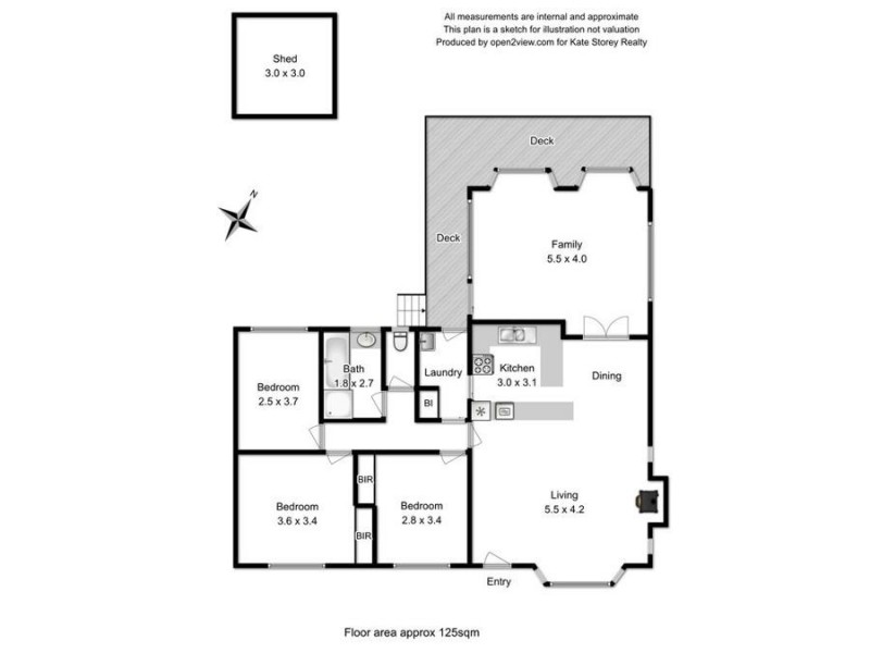 42 Honolulu Street, Midway Point TAS 7171 Floorplan