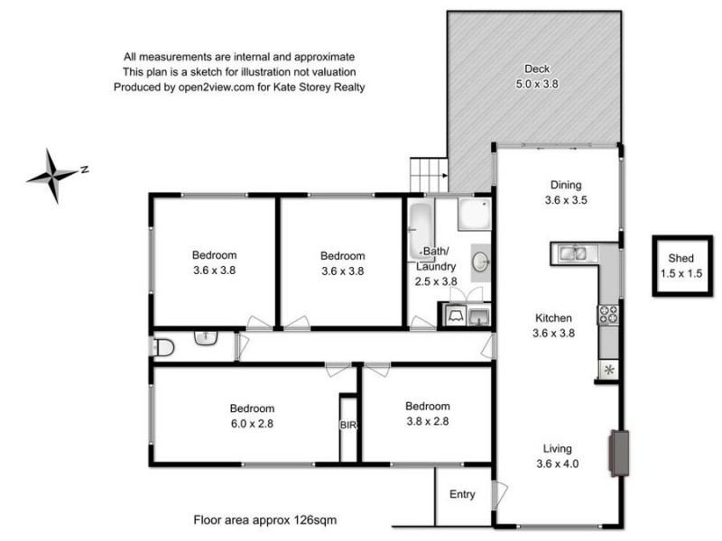 5726 Arthur Highway, Taranna TAS 7180 Floorplan