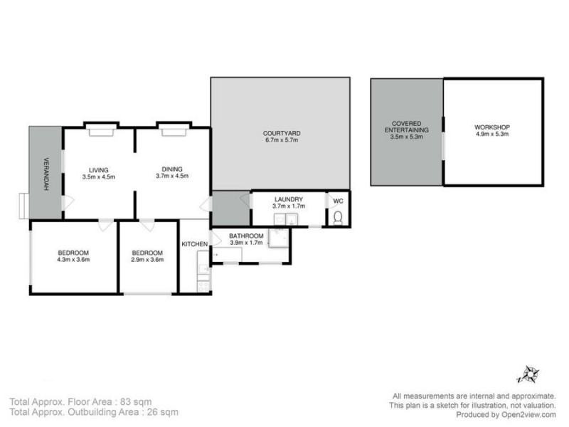 19 Moate Lane, White Beach TAS 7184 Floorplan