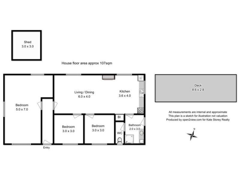 488 White Beach Road, White Beach TAS 7184 Floorplan