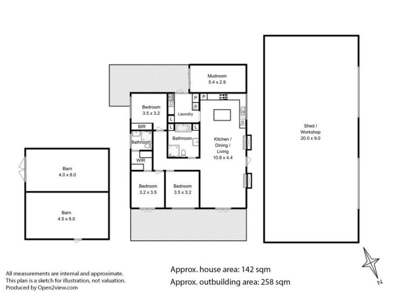 218 Wiggins Road, Wattle Hill TAS 7172 Floorplan