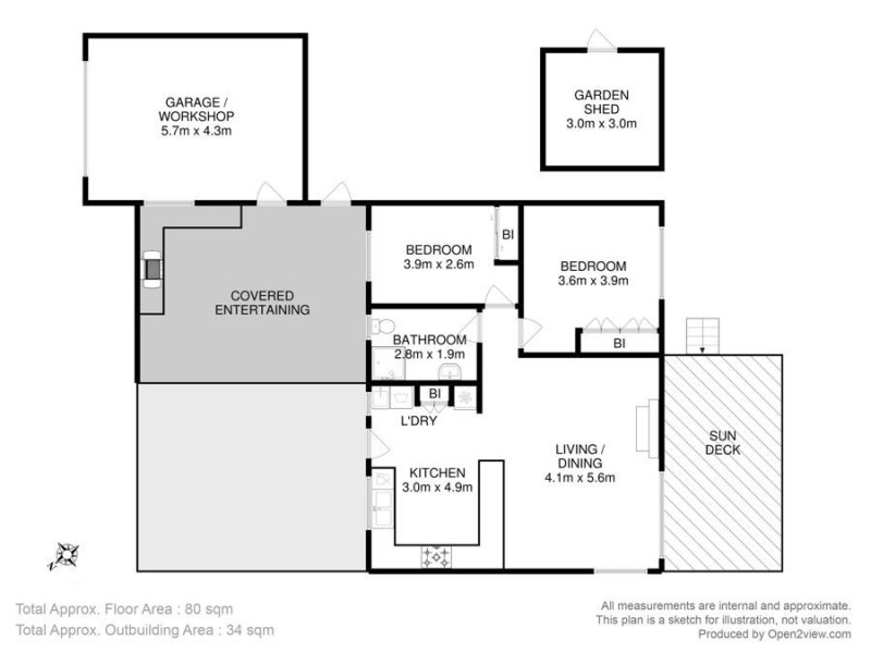 15 Peppermint Drive, White Beach TAS 7184 Floorplan