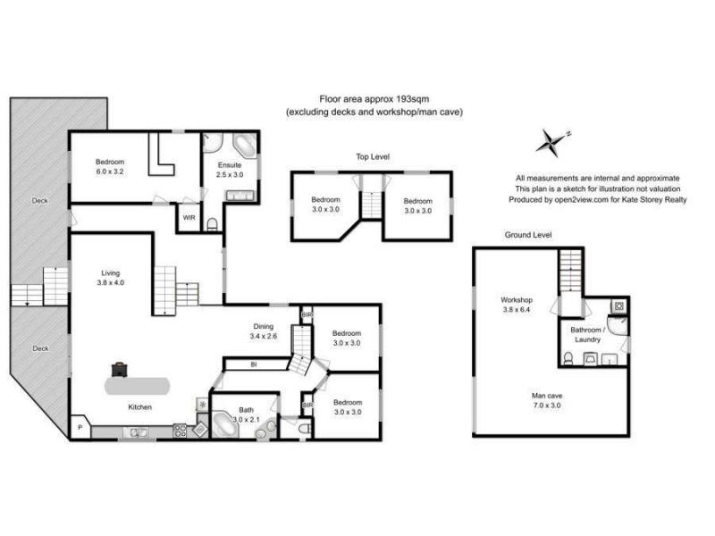 1 Alfred Street, Nubeena TAS 7184 Floorplan