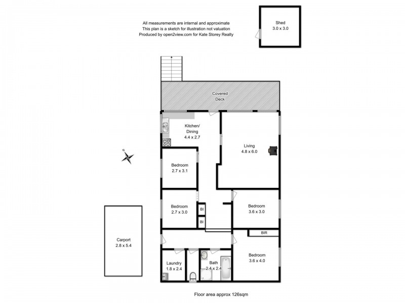 23 Kestie Avenue, Port Arthur TAS 7182 Floorplan