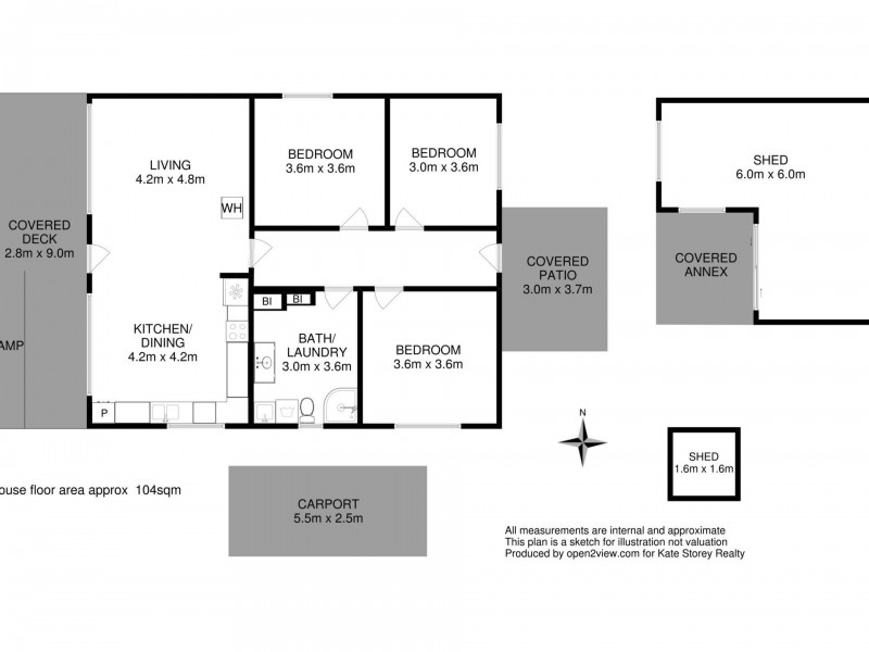 16 Tasman Street, Port Arthur TAS 7182 Floorplan